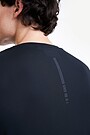 Laisvo silueto sportiniai marškinėliai 3 | BLACK | Audimas