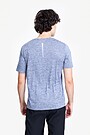 Laisvo silueto sportiniai marškinėliai 3 | BLUE | Audimas