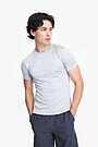 Fitted training t-shirt 1 | GREY/MELANGE | Audimas