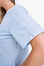 Organic cotton short sleeve top 4 | BLUE | Audimas