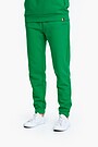 Organic cotton French terry sweatpants 2 | GREEN | Audimas