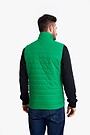 Thermore insulated padded vest 2 | GREEN | Audimas