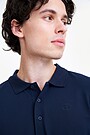 Organic cotton long sleeve t-shirt 3 | BLUE | Audimas