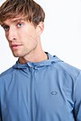 Stretch zip-through hoodie 3 | BLUE | Audimas