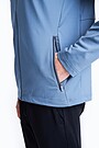 Stretch zip-through hoodie 4 | BLUE | Audimas