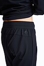 Stretch slim fit sweatpants 4 | BLACK | Audimas