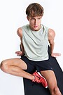 Active functional t-shirt 1 | GREEN/ KHAKI / LIME GREEN | Audimas