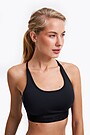 Medium support sports bra 1 | BLACK | Audimas