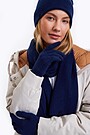 Knitted merino wool gloves 2 | BLUE | Audimas