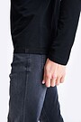 Merino wool roll-neck top 3 | BLACK | Audimas