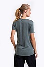 Merino wool short sleeve T-shirt 2 | CHAKI | Audimas