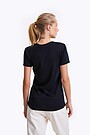 Fine merino wool short sleeve t-shirt 2 | BLACK | Audimas