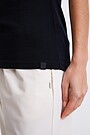 Fine merino wool short sleeve t-shirt 3 | BLACK | Audimas