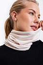 Knitted merino wool neck muff 2 | Cream | Audimas