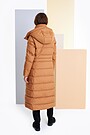 Long down jacket 2 | BROWN | Audimas