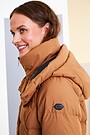 Long down jacket 3 | BROWN | Audimas