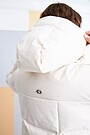 Long down jacket 4 | WHITE | Audimas