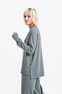 Merino wool long sleeve shirt 2 | CHAKI | Audimas