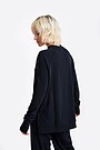 Merino wool long sleeve shirt 2 | BLACK | Audimas