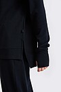 Merino wool long sleeve shirt 5 | BLACK | Audimas