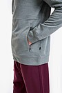 Merino zip-through sweatshirt 3 | GREEN/ KHAKI / LIME GREEN | Audimas