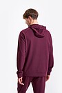 Merino wool hoodie 2 | BORDO | Audimas