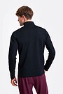 Half zip long sleeve top 3 | BLACK | Audimas