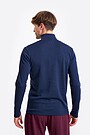 Half zip long sleeve top 2 | BLUE | Audimas