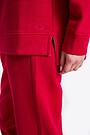 Oversized terry hoodie 4 | RED | Audimas