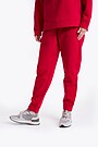 Organic cotton fleece sweatpants 2 | RED | Audimas