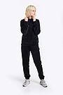 Velour sweatpants 1 | BLACK | Audimas