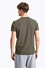 Cotton essential t-shirt 2 | GREEN/ KHAKI / LIME GREEN | Audimas