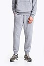 Organic cotton fleece sweatpants 2 | GREY | Audimas