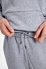 Organic cotton fleece sweatpants 4 | GREY | Audimas