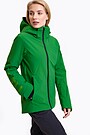 Ski jacket with 20 000 membrane 2 | GREEN | Audimas