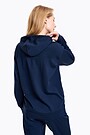 Merino wool half-zip hoodie 2 | BLUE | Audimas