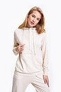 Merino wool hoodie 1 | WHITE | Audimas