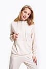 Merino wool half-zip hoodie 1 | Cream | Audimas