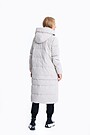 Long puffer down coat 2 in 1 with membrane 2 | GREY | Audimas