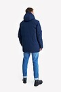 Puffer down parka with membrane 2 | BLUE | Audimas
