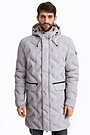 Long down jacket 1 | GREY | Audimas