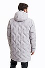 Long down jacket 2 | GREY | Audimas