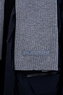 Knitted merino wool scarf 2 | GREY/MELANGE | Audimas
