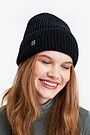 Merino wool hat 1 | BLACK | Audimas