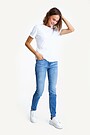 Slim fit stretch denim pants 1 | BLUE | Audimas