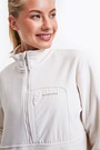 Long sleeve half-zip sweatshirt 2 | WHITE | Audimas