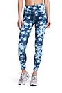 Functional printed leggings 2 | BLUE | Audimas