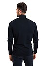 Half zip merino wool sweatshirt 2 | BLACK | Audimas