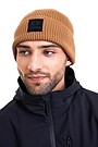 Knitted merino wool hat 2 | BROWN | Audimas