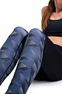 Active printed leggings 5 | BLACK | Audimas